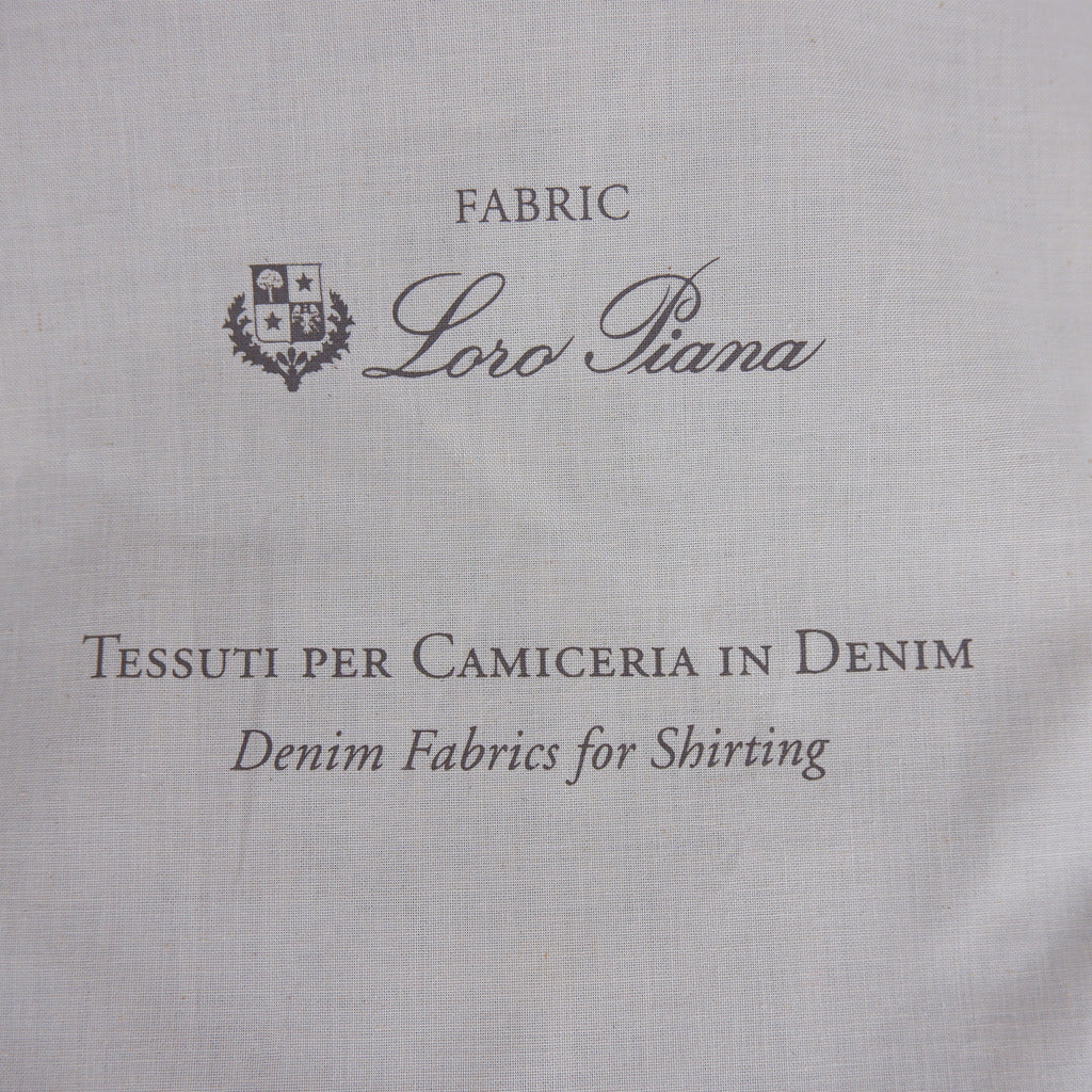 loro piana tessuto - camicia maniche lunghe