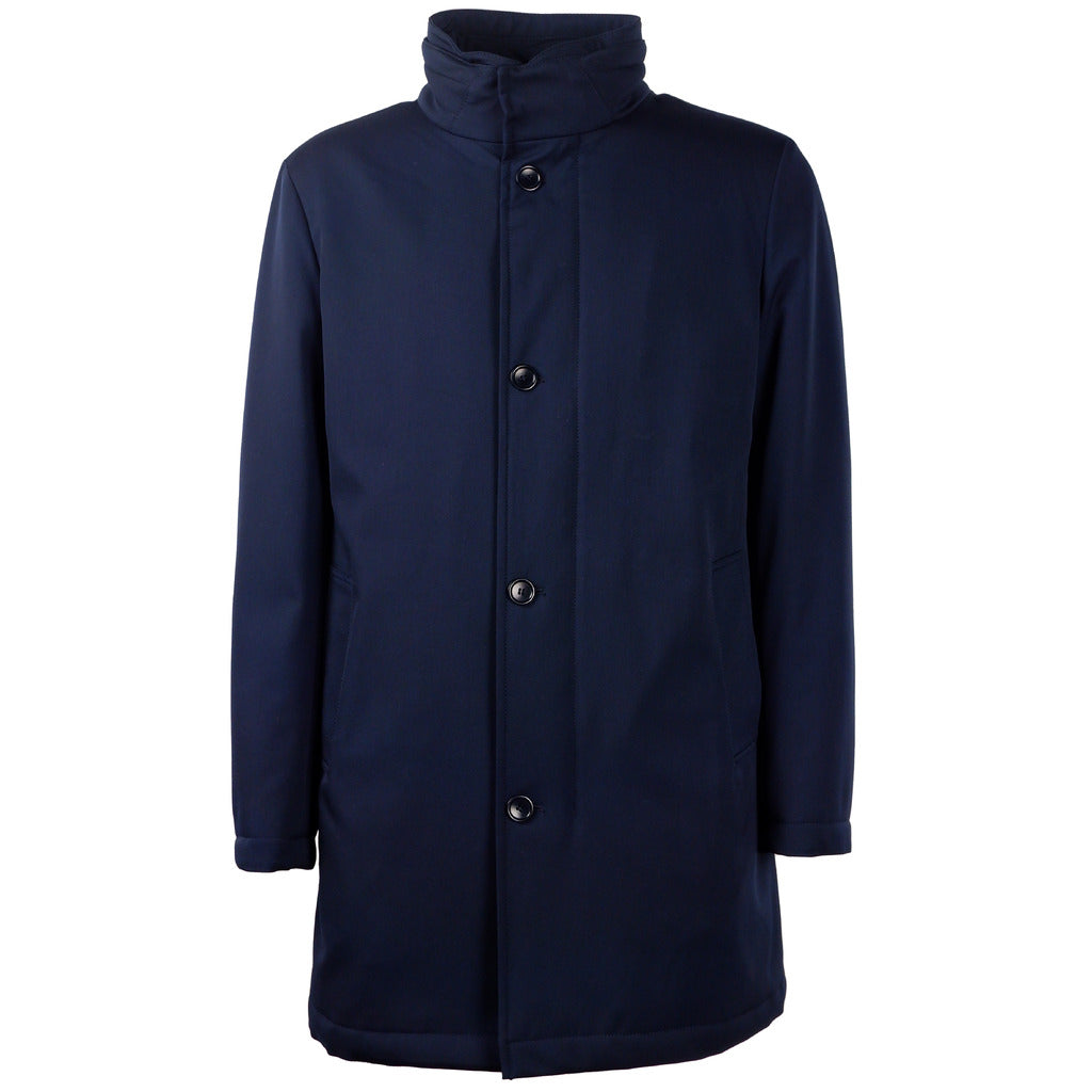 Loro Piana Tessuto Green Storm System coat, further view