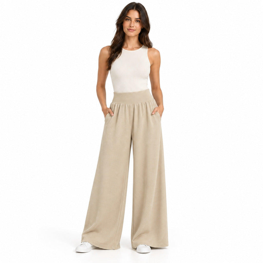 anna molinari - pantalone wide leg