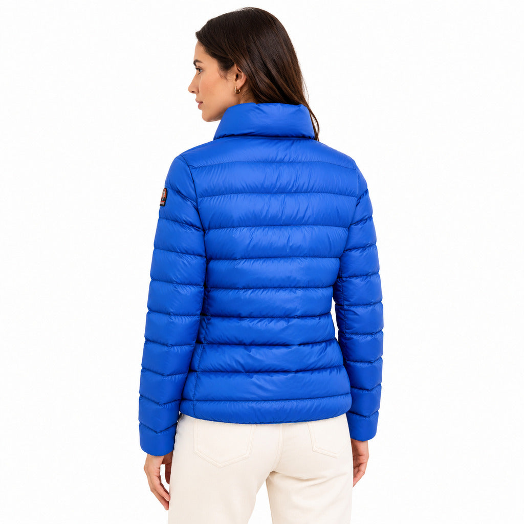 Parajumpers – light blue Winona down jacket – back view worn by model