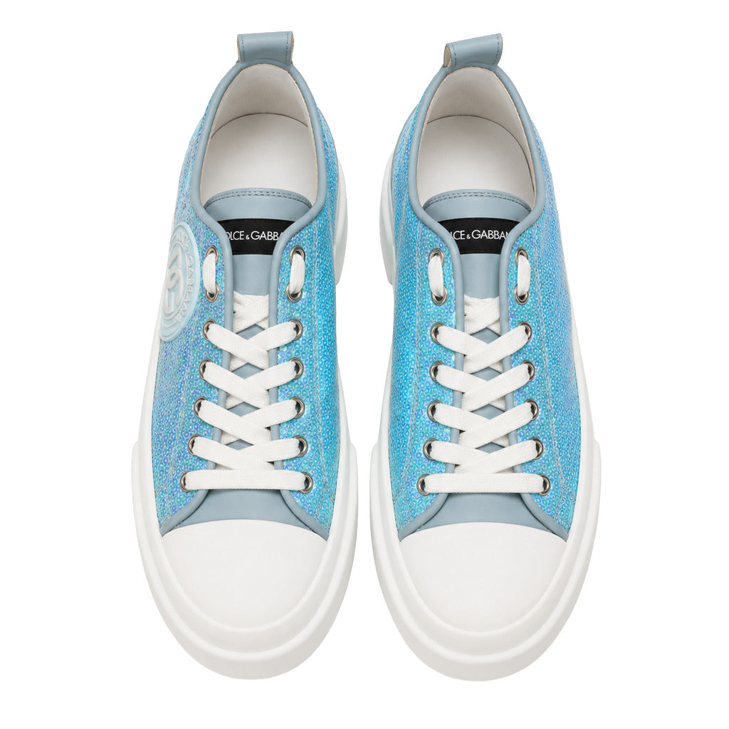 dolce & gabbana - sneaker bassa paillettes