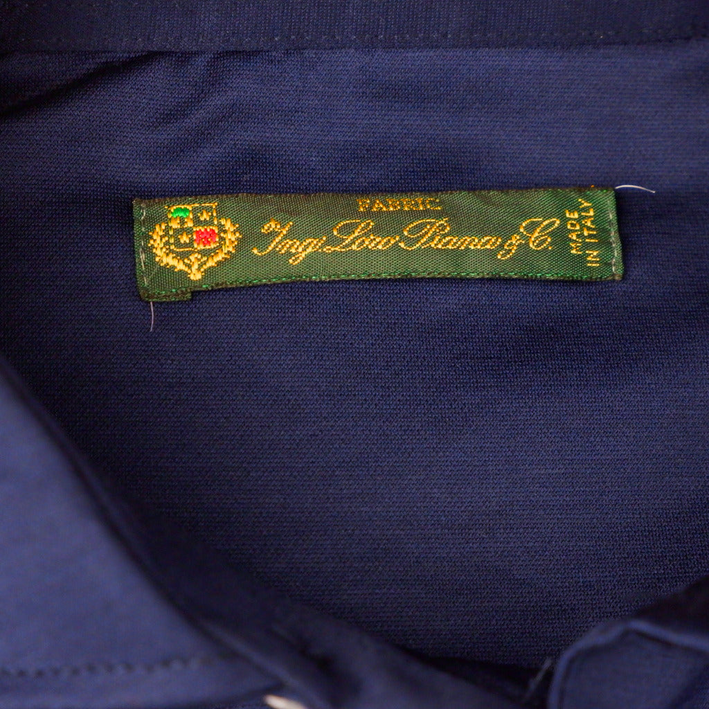 Loro Piana Tessuto Wool Polo Shirt