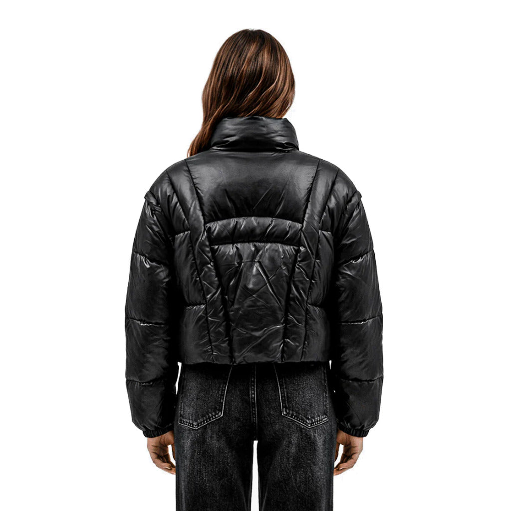 Hinnominate Nylon Down Jacket in Black