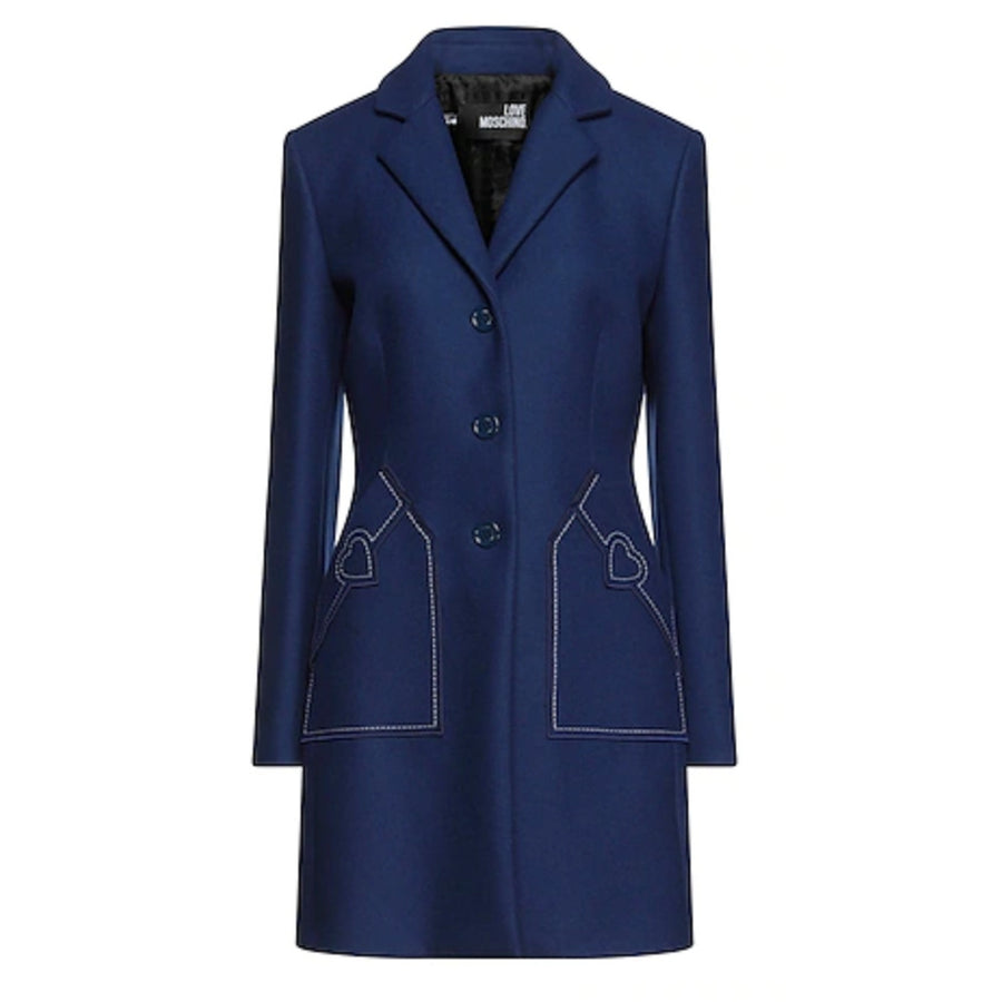 Love Moschino WK51401 blue coat