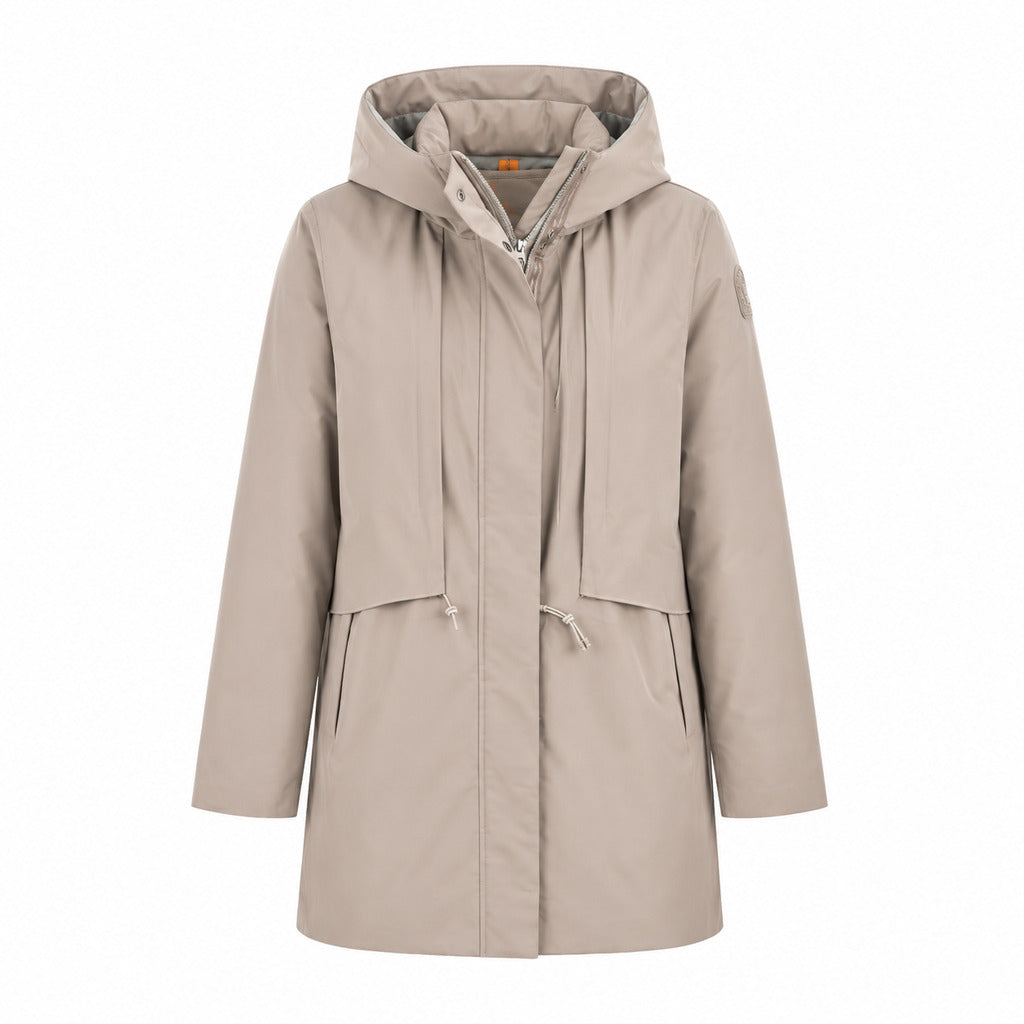 Parajumpers Wegel Long Jacket in Beige