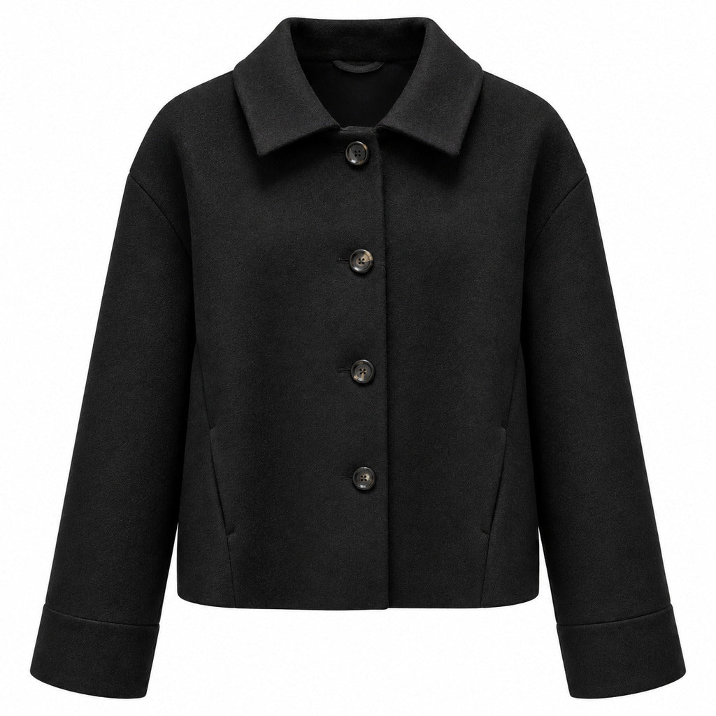 loro piana tessuto - cappotto corto
