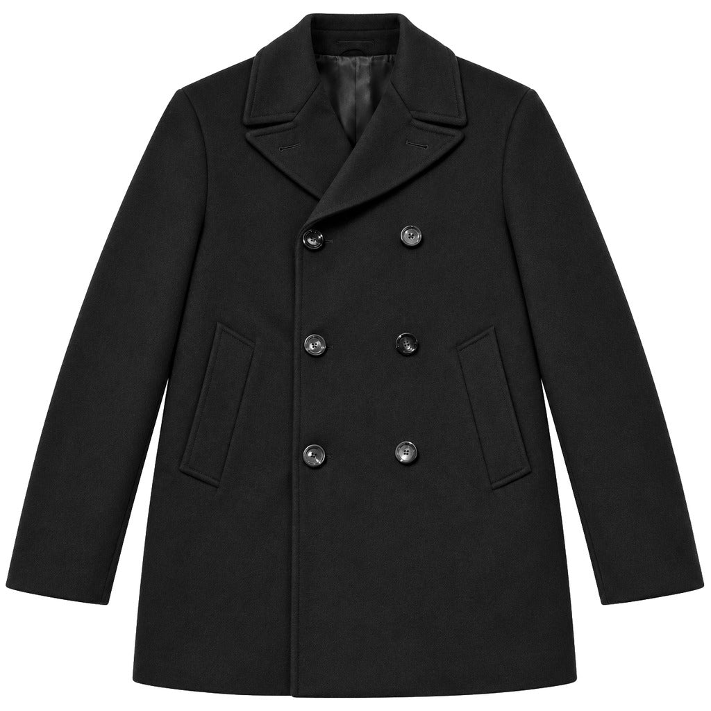 loro piana tessuto - cappotto peacoat in cashmere