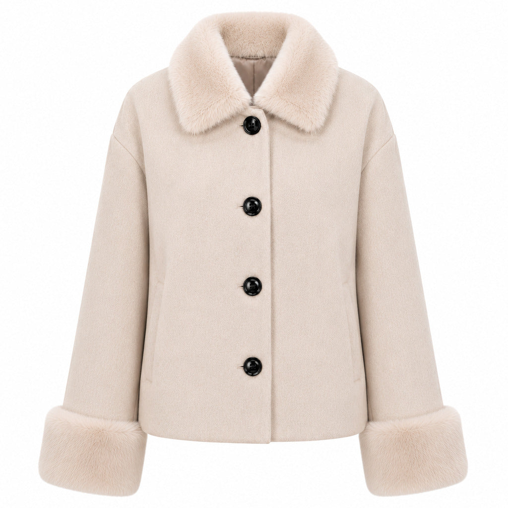 Loro Piana Capolavoro Short Coat in Blue