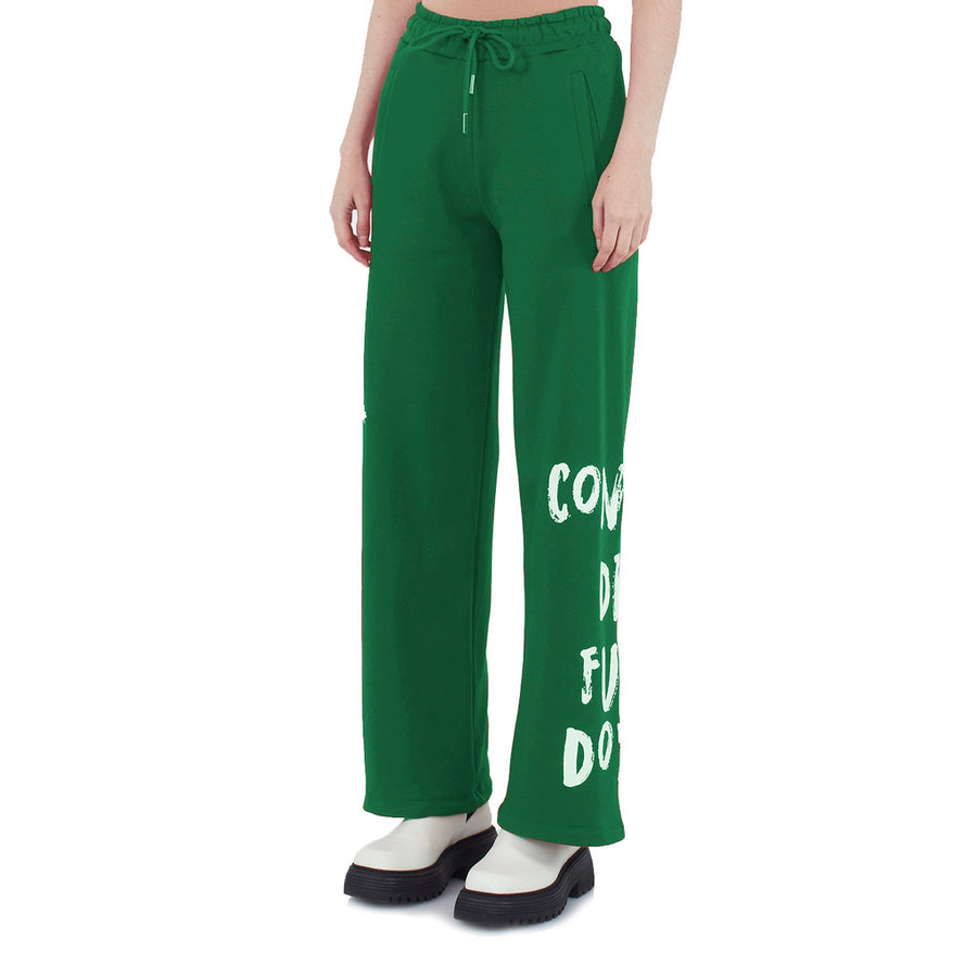 Comme des Fuckdown CDFD 2003 Verde green trousers, main packshot
