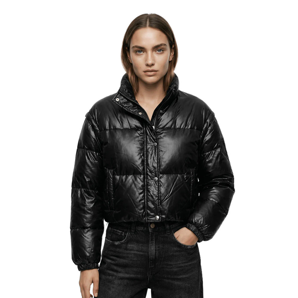 Hinnominate Nylon Down Jacket in Black