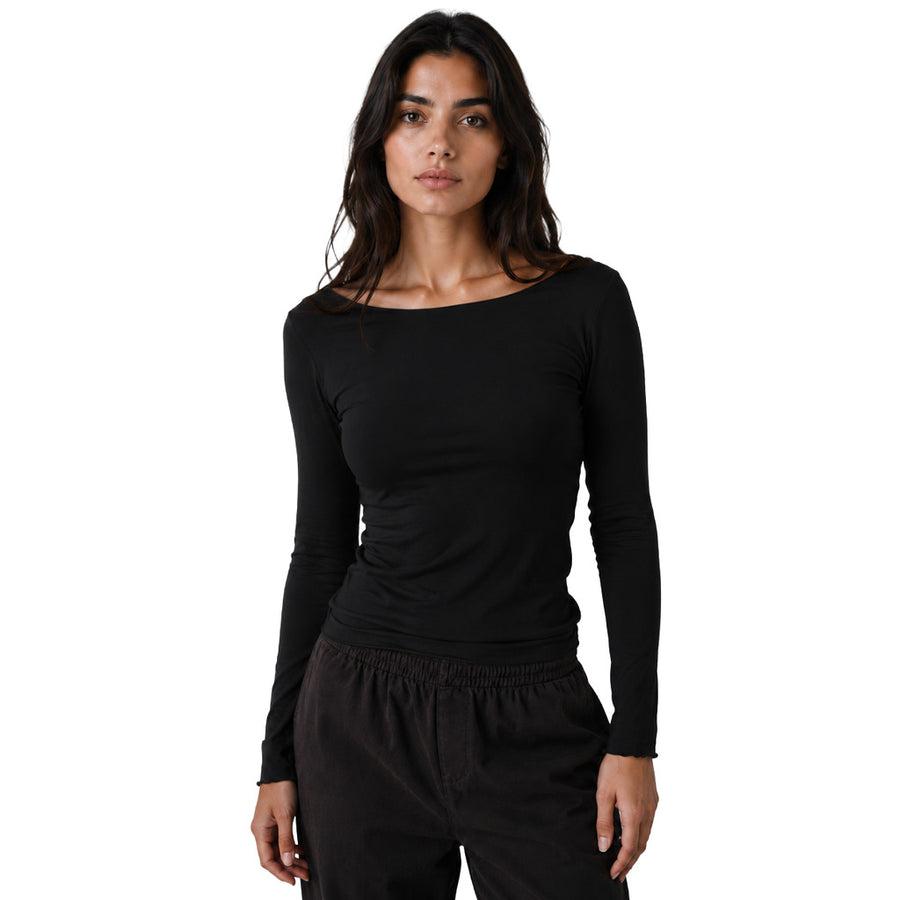 alpha studio - t-shirt maniche lunghe