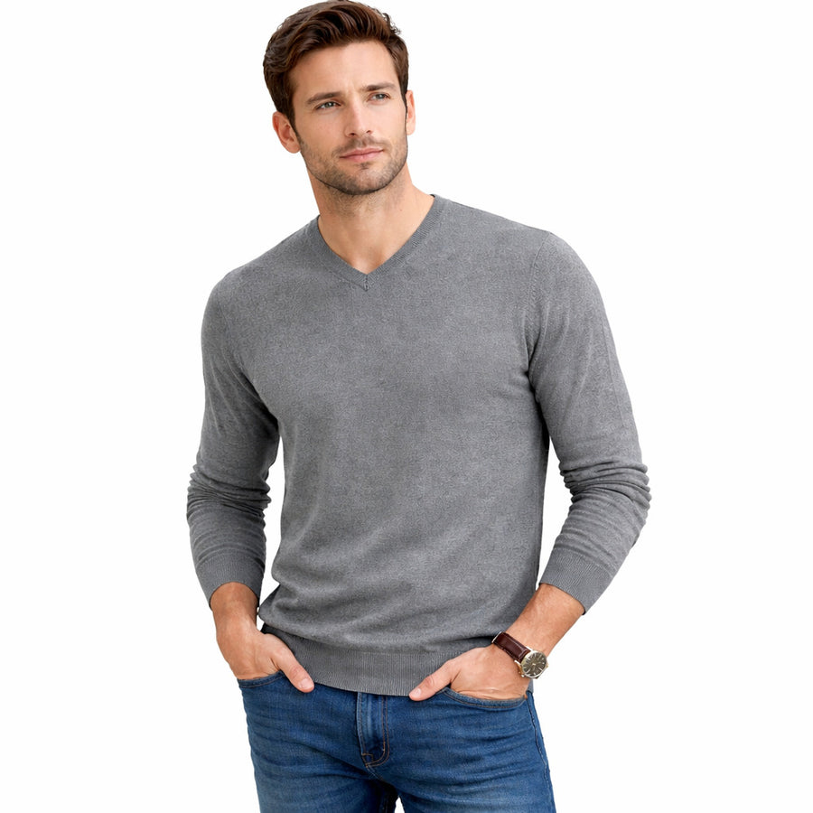 Emilio Romanelli Finezza 12 Cashmere V-Neck Sweater