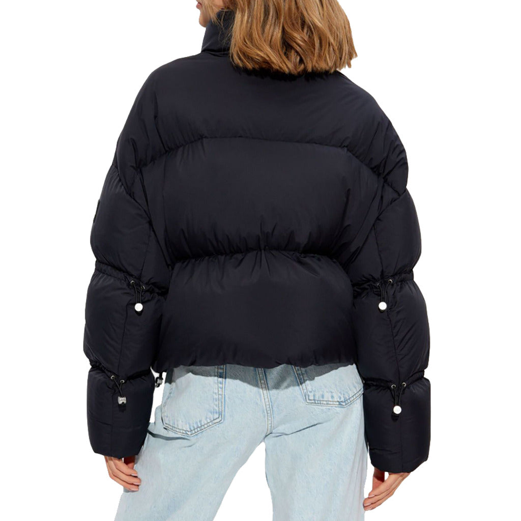 Moose Knuckles – Agate Puffer Jacket – Back view showing gathered waist and sleeves