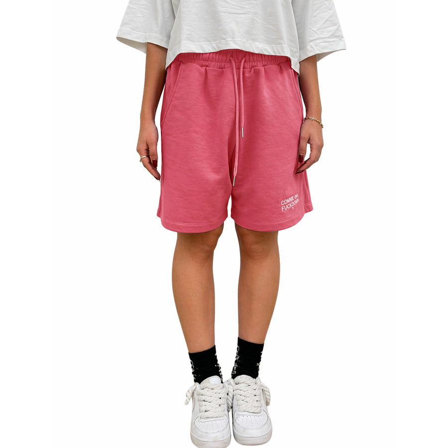 Comme Des Fuckdown Logo Embroidered Shorts