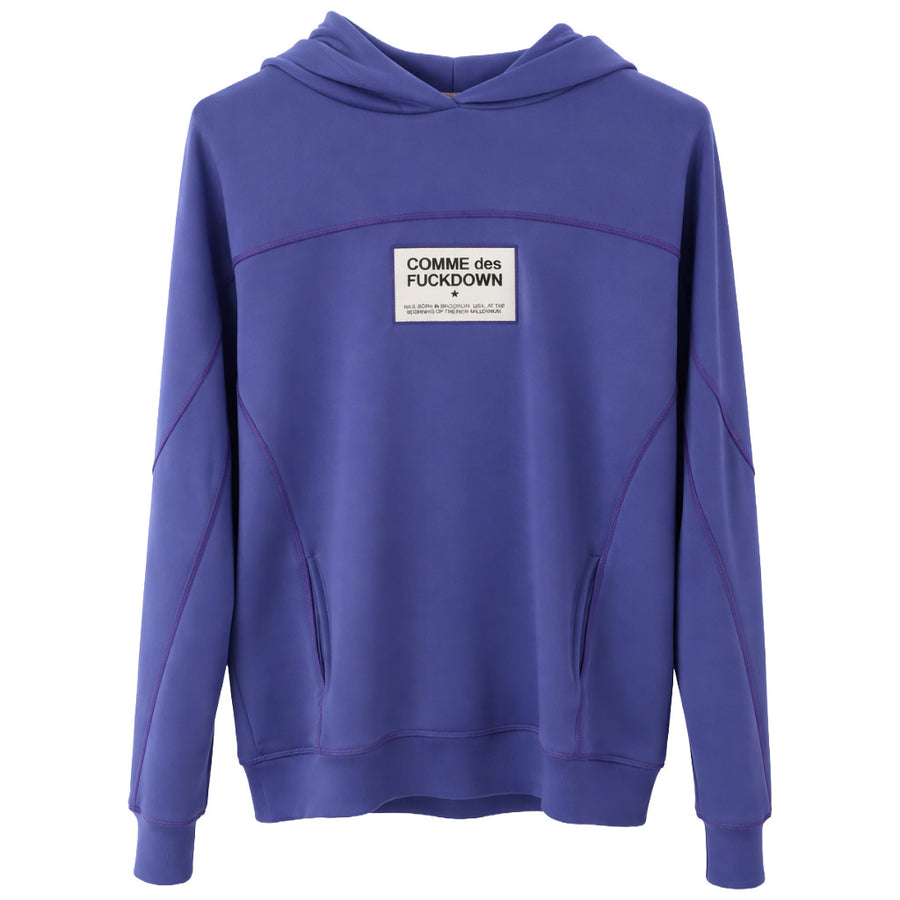 COMME des FUCKDOWN Hoodie in Purple