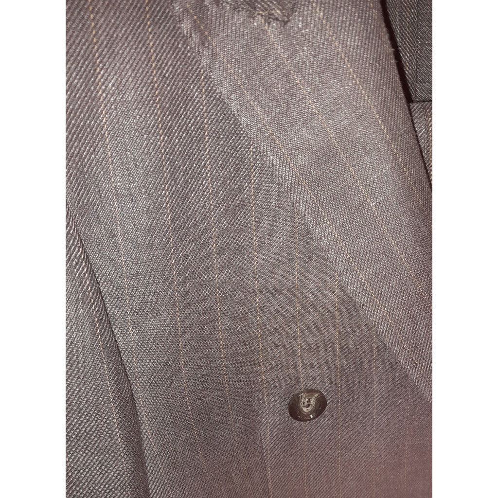 Loro Piana Tessuto Pinstriped Double-Breasted Suit