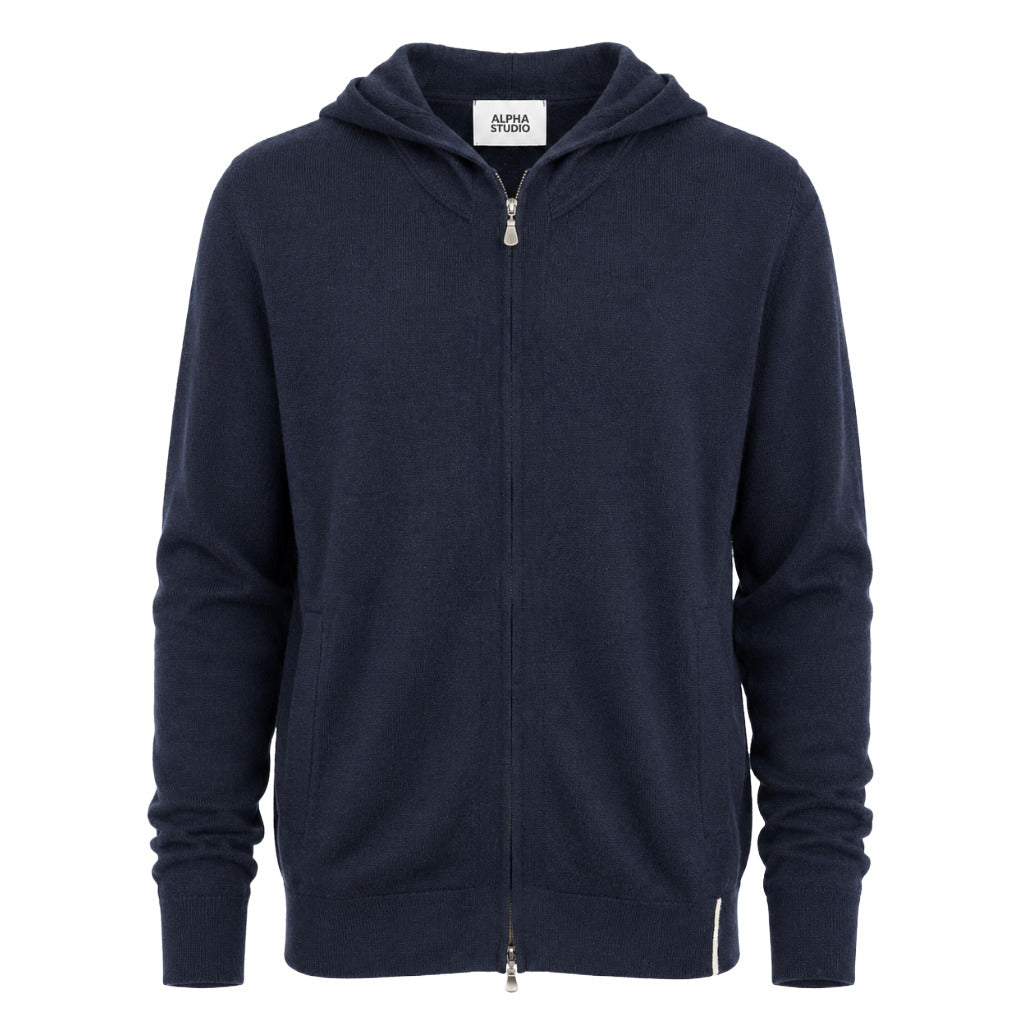 alpha studio - felpa con cappuccio geelong