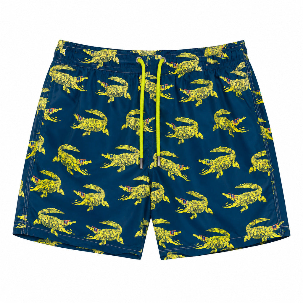 MC2 Saint Barth Alligator Swim Trunks