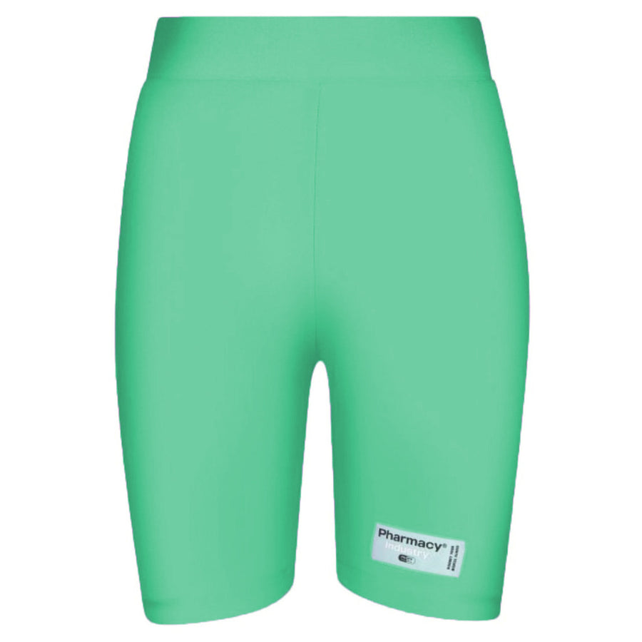 Pharmacy Industry – Lycra Leggings – green front view with label