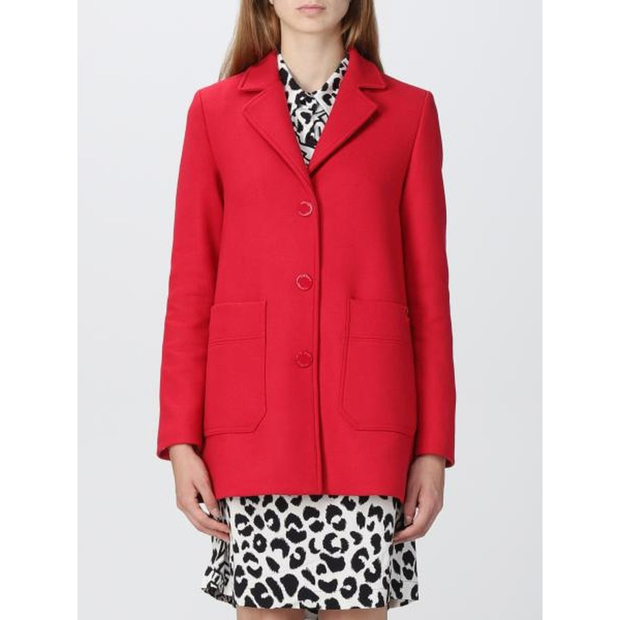 Love Moschino red coat, main product view