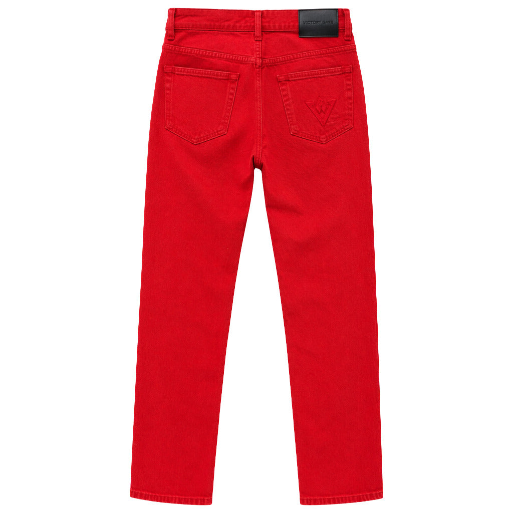 elisabetta franchi - jeans rossi