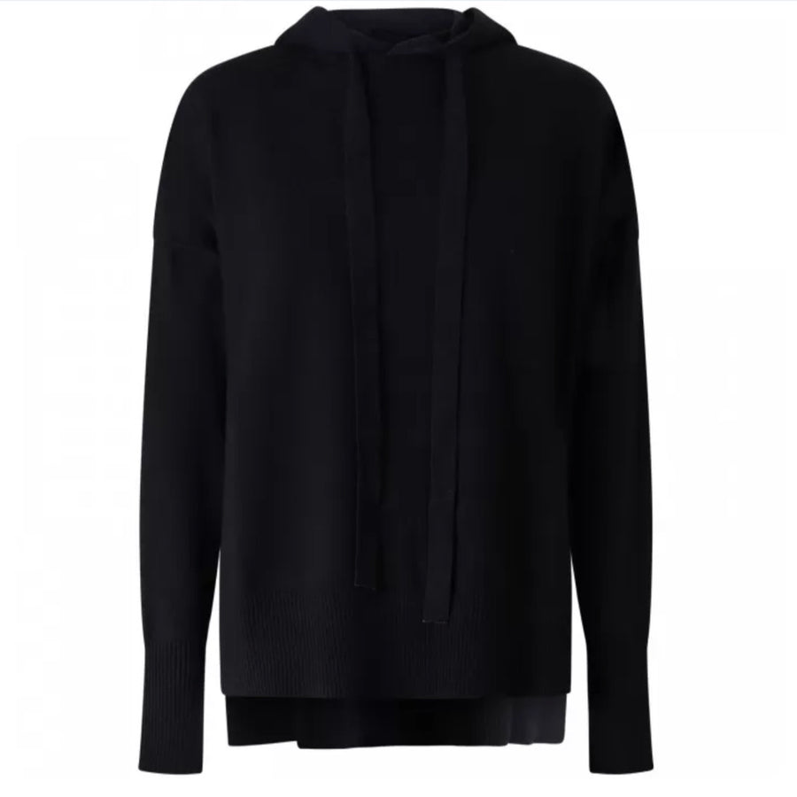 Hinnominate Black Knit Sweatshirt