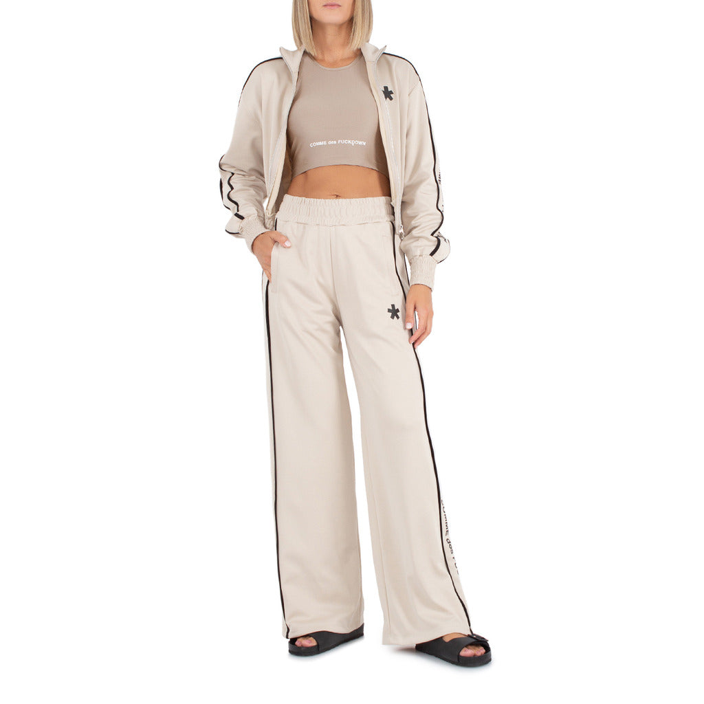 Comme des Fuckdown Technical Fabric Pants in Beige