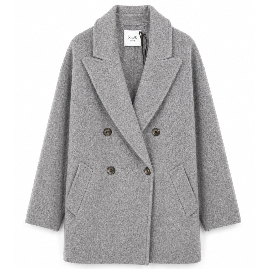 Bagutta Double-Breasted Wool Coat