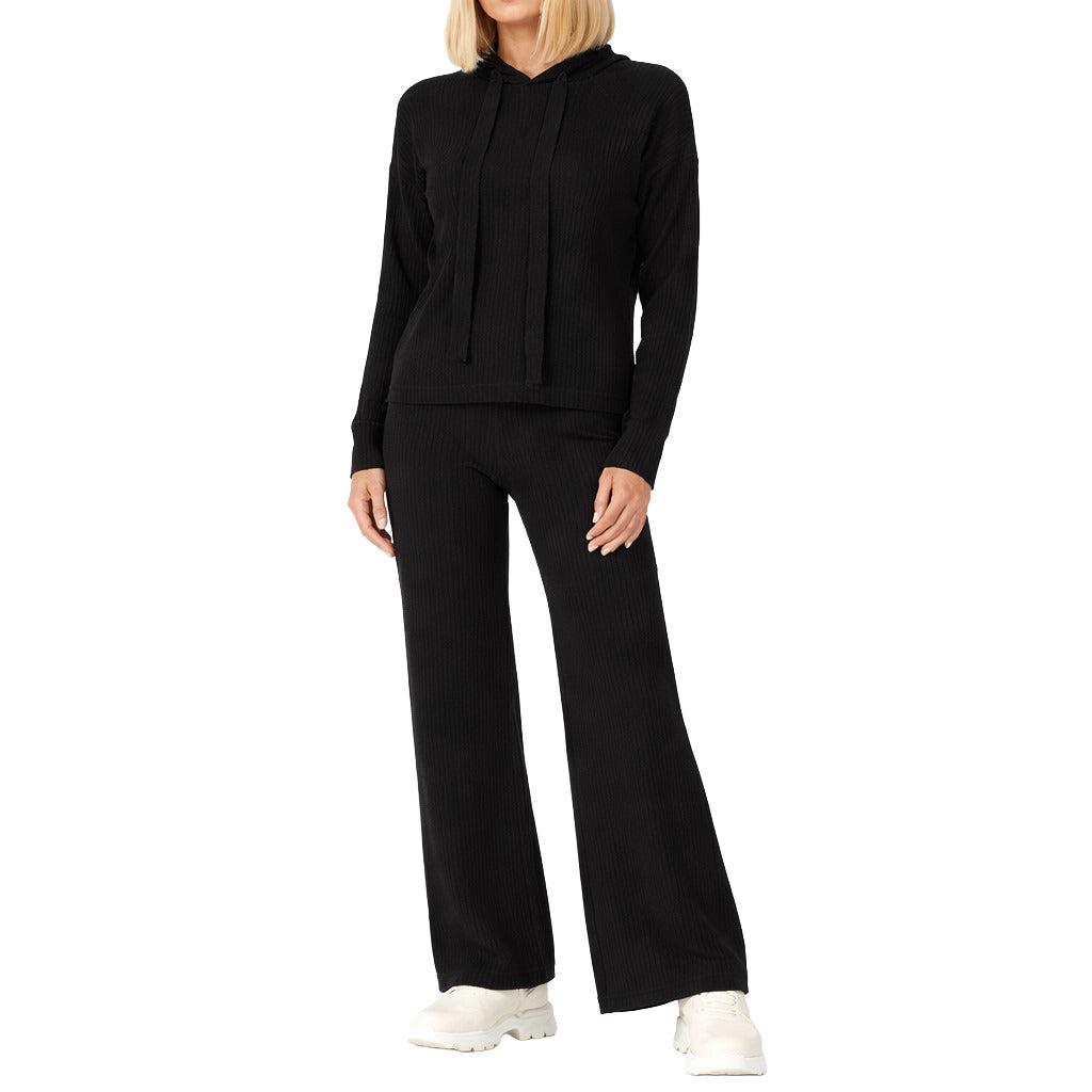 Hinnominate Black Hooded Sweater