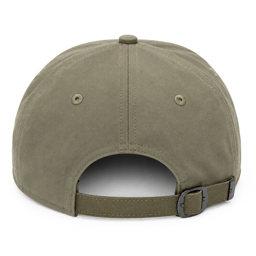 Parajumpers – Slate Mud green cap – rear view with adjustable strap and buckle