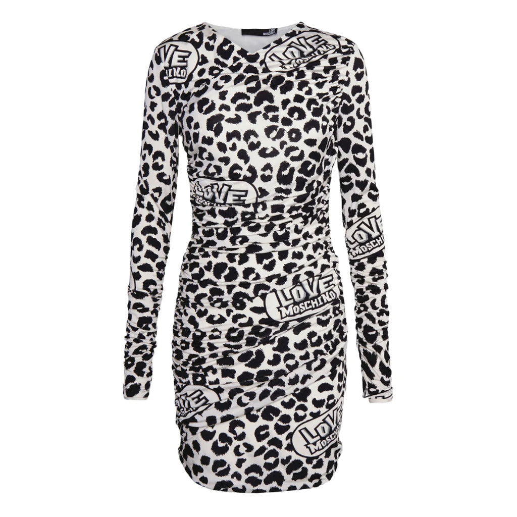 Love Moschino white dress, closer product view