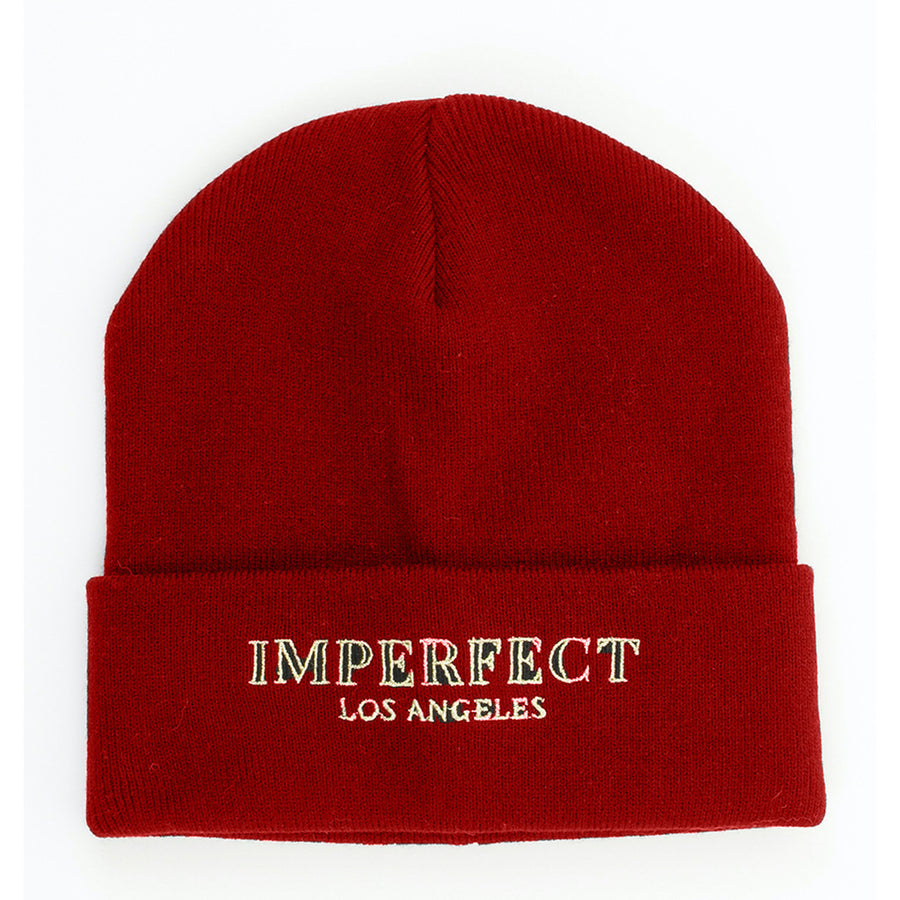 Imperfect Beverly-Ruby red hat