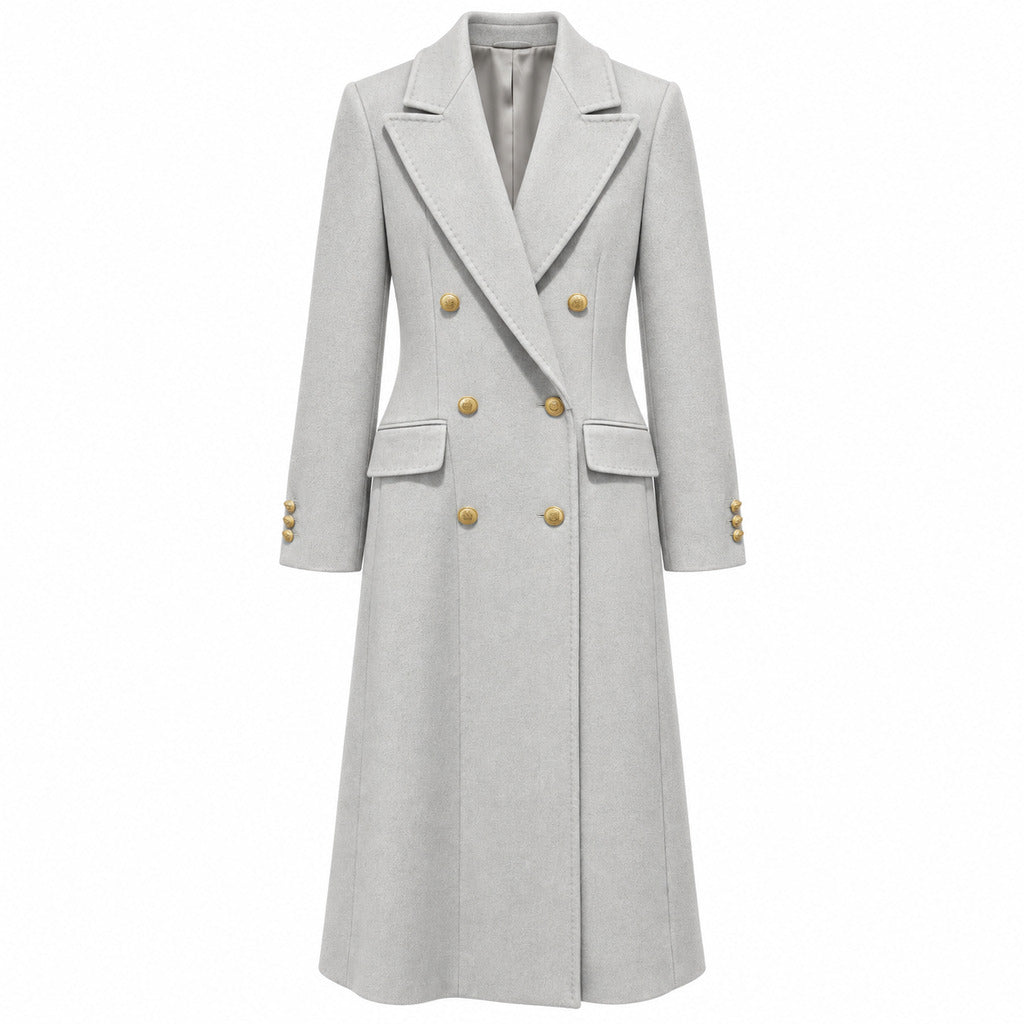 loro piana tessuto - cappotto capolavoro doppiopetto