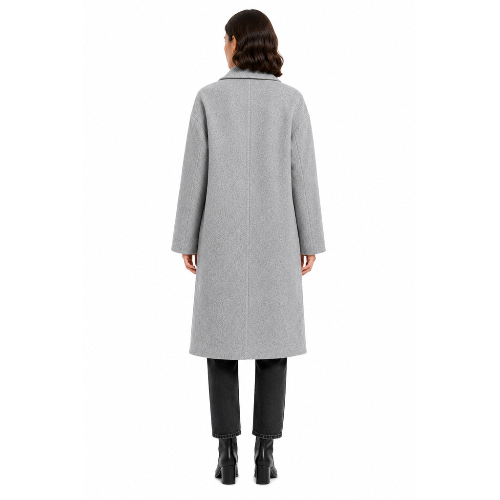 Bagutta Long Double-Breasted Wool Coat