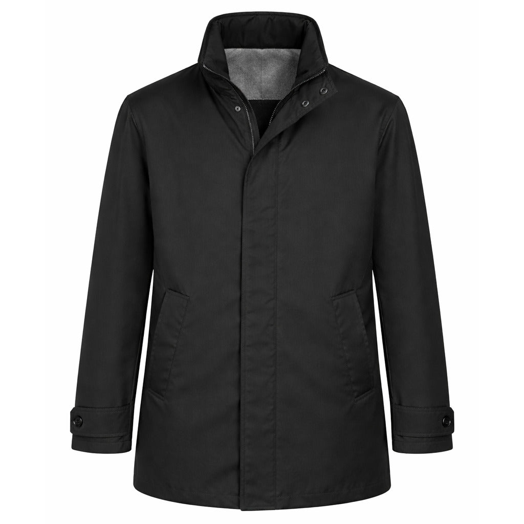 Loro Piana Tessuto Rain Jacket in Black