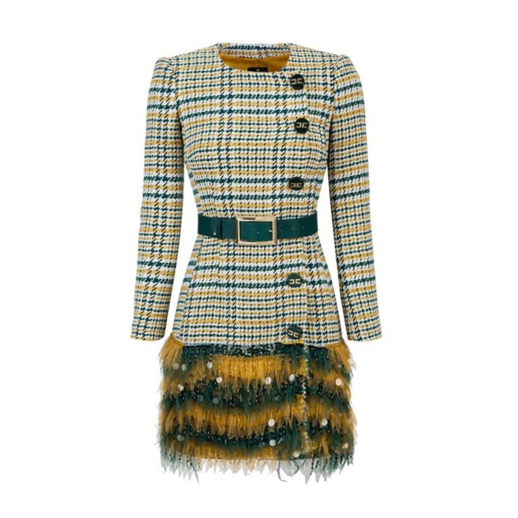 Elisabetta Franchi green dress, main product view