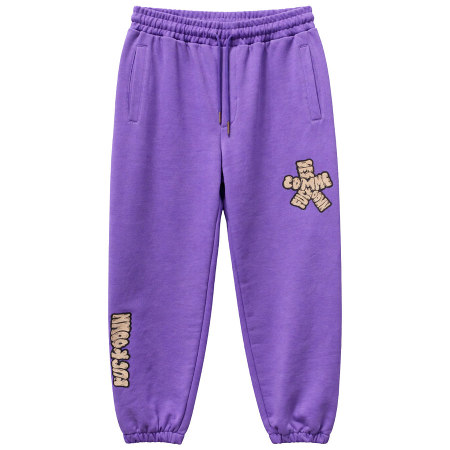 Comme Des Fuckdown Purple Sweatpants