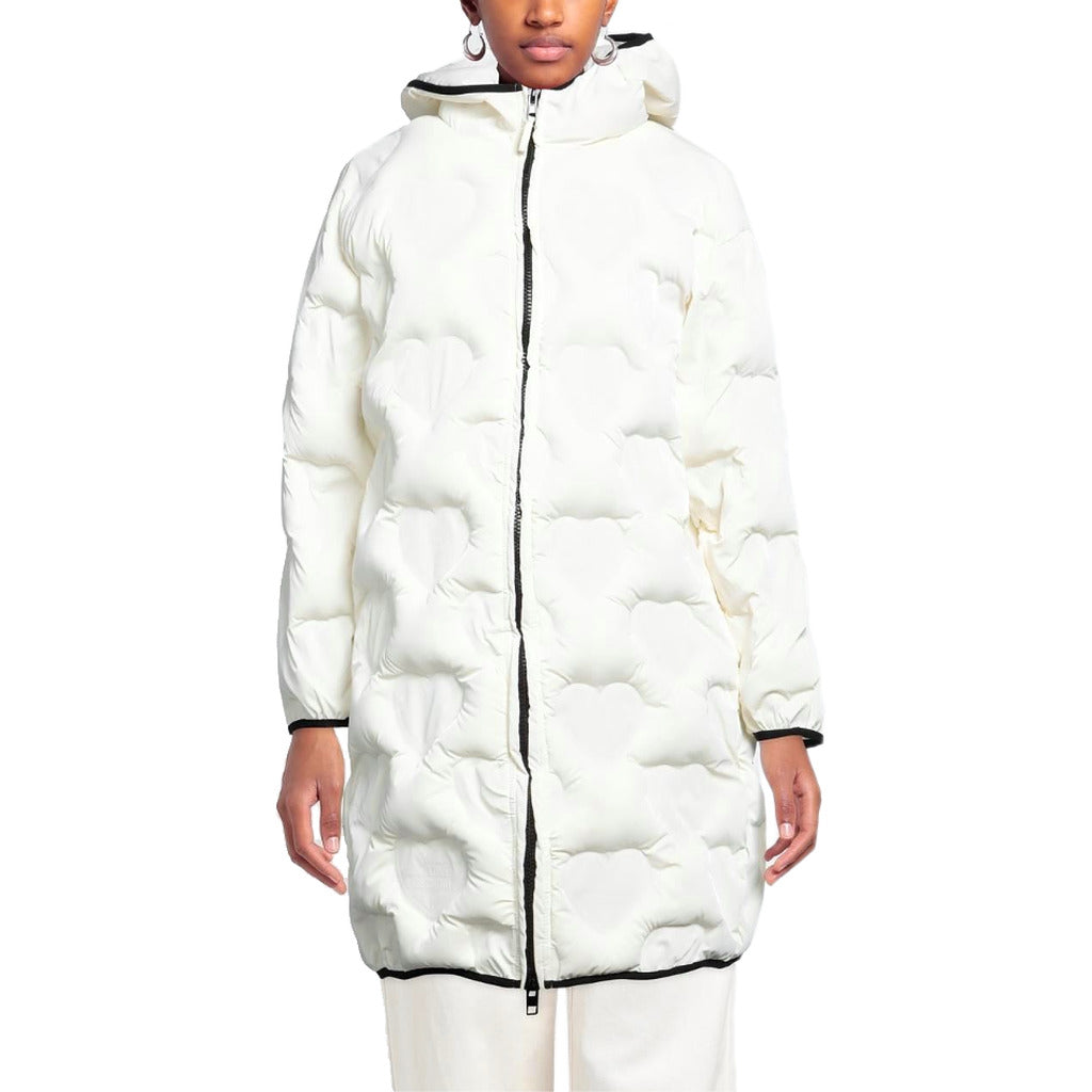 Love Moschino white jacket, main product view