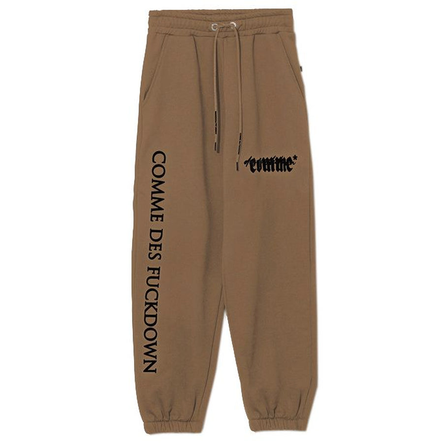 Comme Des Fuckdown Sweatpants in Brown