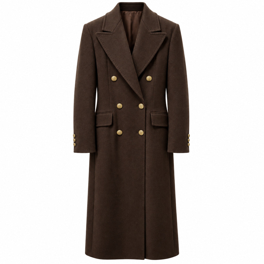 loro piana tessuto - cappotto capolavoro doppiopetto