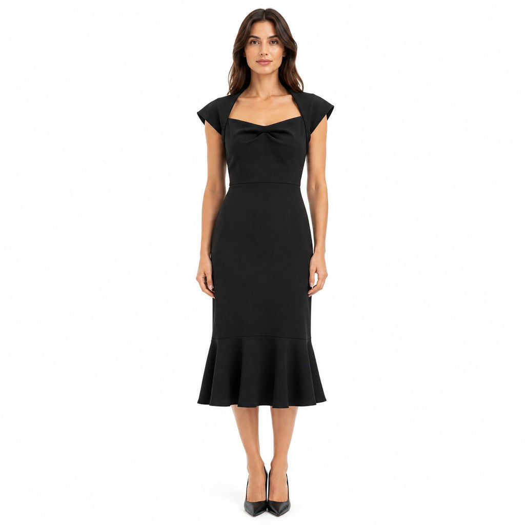 dolce & gabbana - abito lungo smanicato