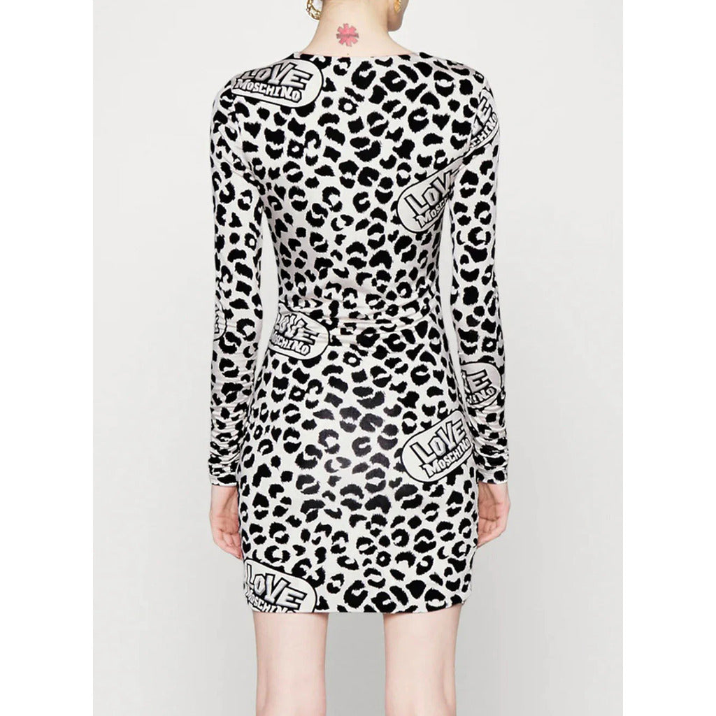 Love Moschino white dress, alternate product angle
