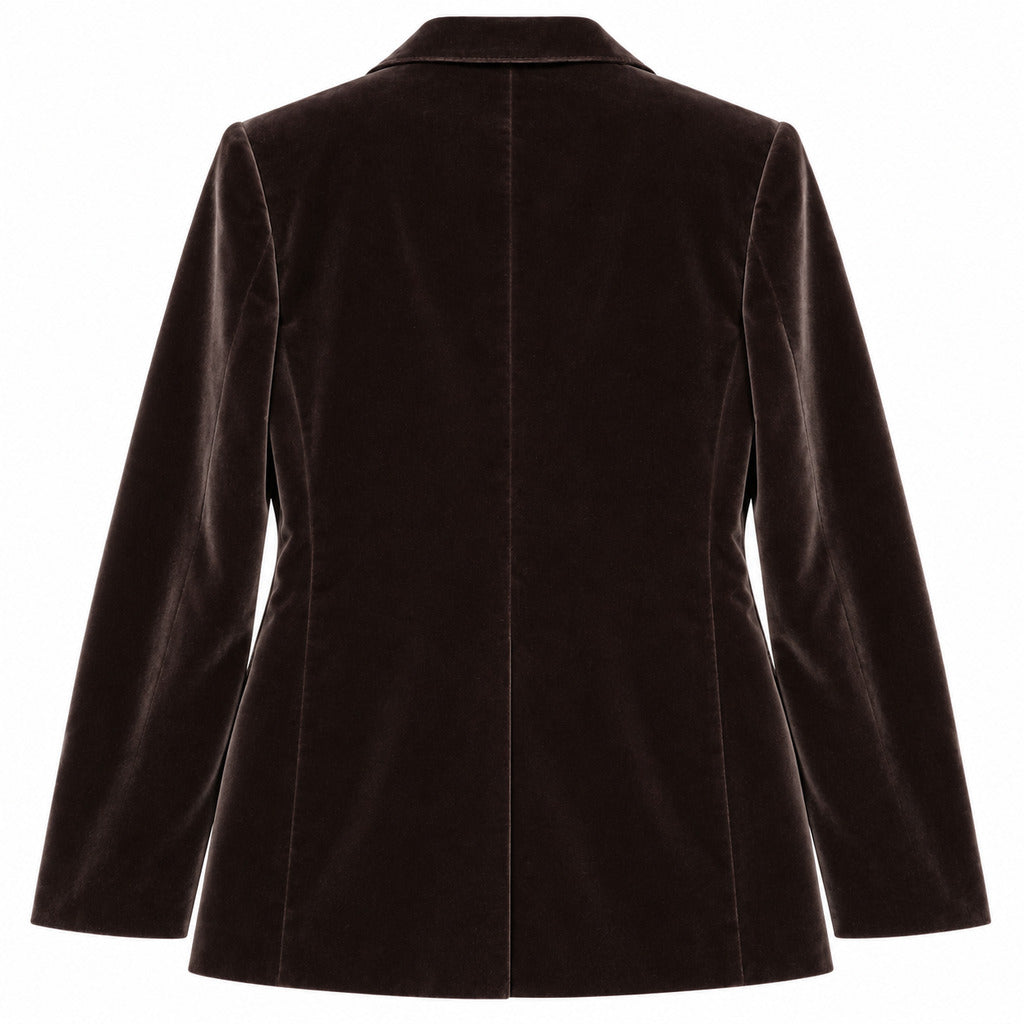 dolce & gabbana - giacca velluto marrone