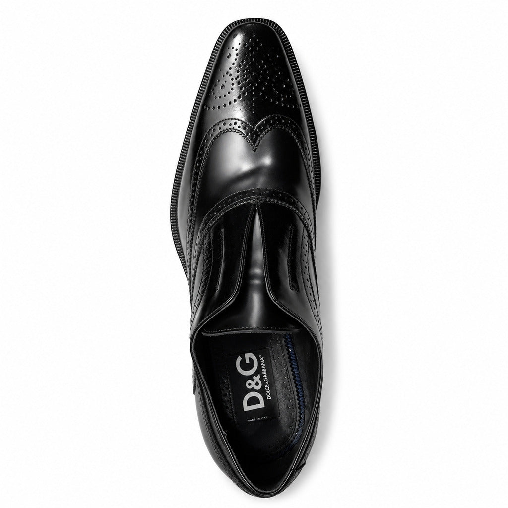 D&G - derby spazzolato bicolore