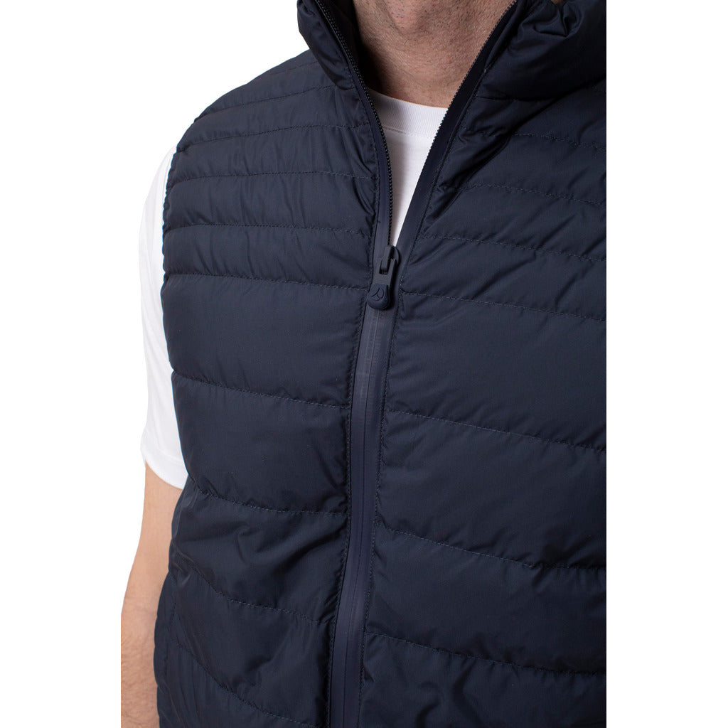 People of Shibuya blue sleeveless vest, additional product angle