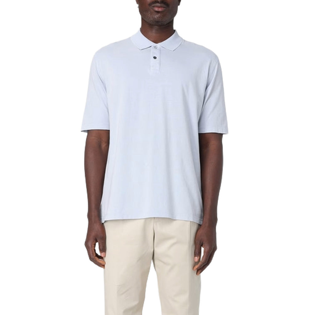 Alpha Studio Ice-Colored Polo Shirt