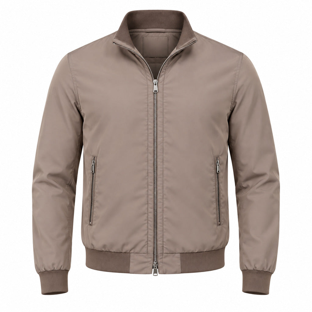 Moorer - bomber manetti grigio