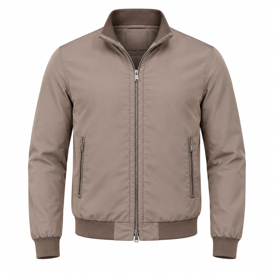 Moorer - bomber manetti grigio