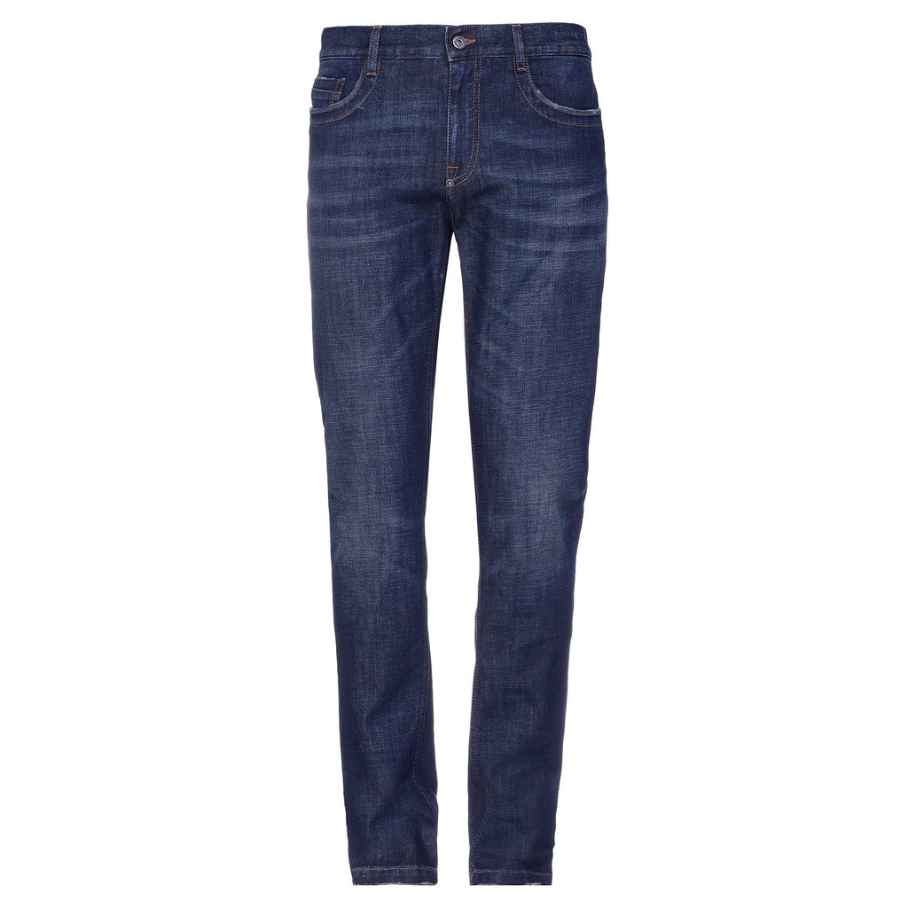 Bikkembergs – CQ10103_S3393-157B Regular-Fit Jeans in Dark Blue – front-facing flat product view