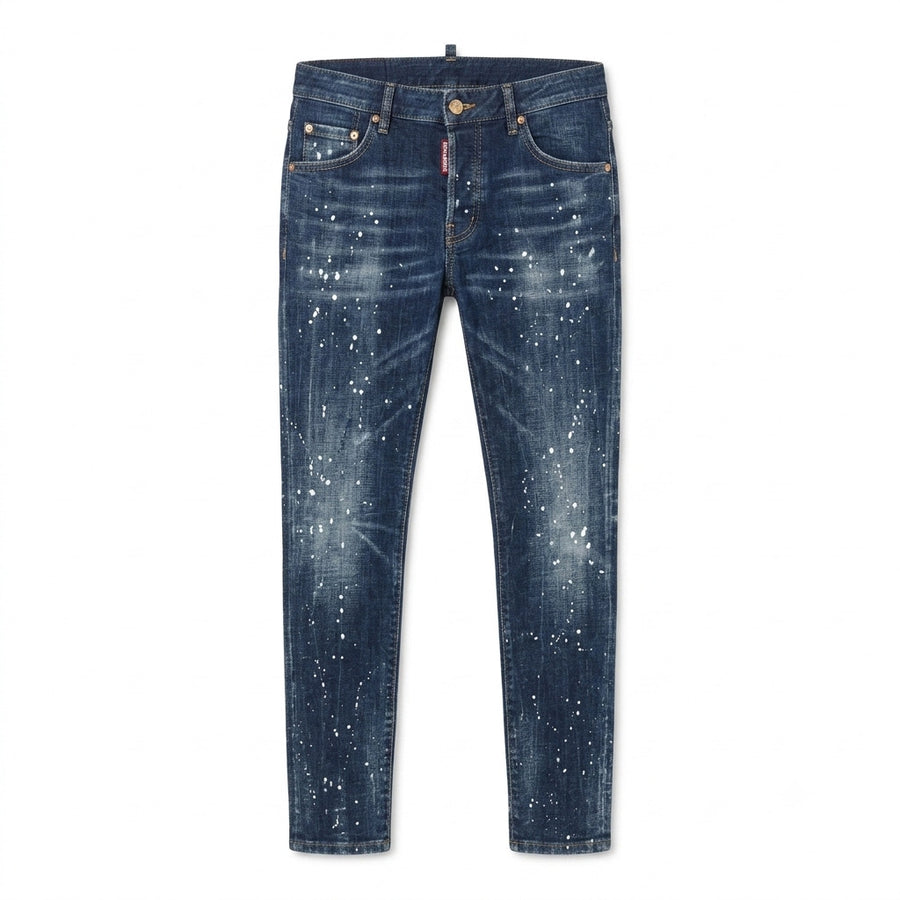 dsquared2 - denim effetto vernice